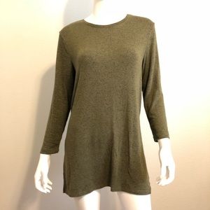 Green Knit Tunic